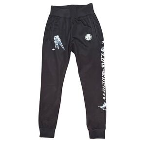 Flow Society Black Slap Shot Sweat Pant Boys Size Large NWT